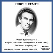 Weber, Wagner & Beethoven : Orchestral Works (live) cover image