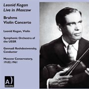 Brahms : Violin Concerto In D Major, Op. 77 (live) cover image