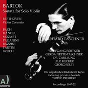 Sonata for solo violin : Violin concerto cover image