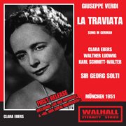 Verdi : La Traviata (sung In German) [recorded 1951] cover image