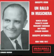 Verdi : Un Ballo In Maschera (live Recording 1947) cover image