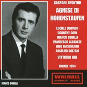 Spontini : Agnes Von Hohenstaufen (sung In German) [recorded 1954] cover image