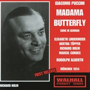 Puccini : Madama Butterfly (sung In German) [recorded 1954] cover image