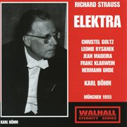 Richard Strauss : Elektra, Op. 58, Trv 223 (recorded 1955) cover image