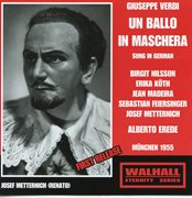Verdi : Un Ballo In Maschera (sung In German) cover image