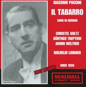 Puccini : Il Tabarro (sung In German) [recorded 1950] cover image