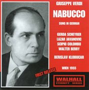 Verdi : Nabucco (sung In German) [recorded 1955] cover image