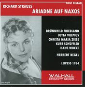 Richard Strauss : Ariadne Auf Naxos, Op. 60, Trv 228a (live) cover image