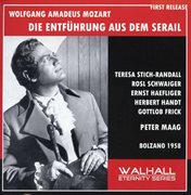 Mozart : Die Entführung Aus Dem Serail, K. 384 (live) cover image