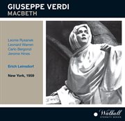 Verdi : Macbeth (recorded Live 1959) cover image