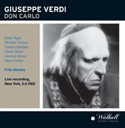 Verdi : Don Carlos (live) cover image