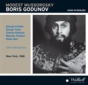 Mussorgsky : Boris Godunov (sung In English) [live Recording 1956] cover image