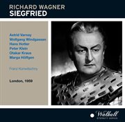 Wagner : Siegfried (recorded Live 1959) cover image