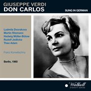 Verdi : Don Carlos (sung In German) cover image