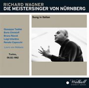 Die Meistersinger Von Nürnberg Sung In Italian cover image