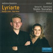 Geminiani, F. : Violin Sonatas, Op. 4. Nos. 1, 8, 9, 10 / Veracini, F.m.. Violin Sonatas, Op. 1 - cover image