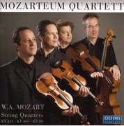 Mozart : String Quartets Nos. 1, 15 And 19 cover image