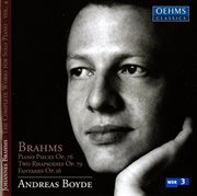Brahms : The Complete Works For Solo Piano, Vol. 4 cover image