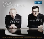Recital For Cello & Piano cover image
