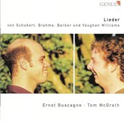 Buscagne, Ernst : Lieder Von Schubert, Brahms, Barber Und Vaughan Williams cover image