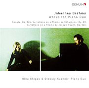 Brahms : Works For Piano Duo cover image