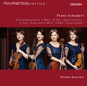 Schubert : String Quartets, D. 703, 46 & 804 cover image