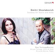Shostakovich : Sonatas For Violin & Viola cover image
