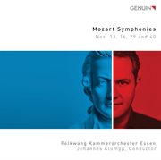 Mozart : Symphonies Nos. 13, 16, 29 & 40 cover image