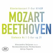 Mozart : Piano Concerto No. 19 In F Major, K. 459. Beethoven. Symphony No. 1 In C Major, Op. 21 cover image
