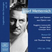 Legenden Des Gesänges, Vol. 10 : Josef Metternich (1951-1955) cover image