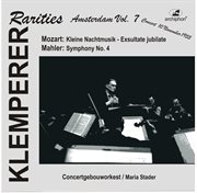 Klemperer Rarities : Amsterdam, Vol. 7 (1955) cover image