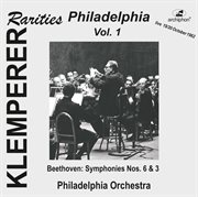 Klemperer Rarities : Philadelphia, Vol. 1 cover image