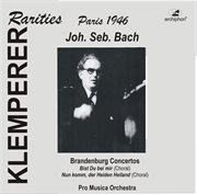 J.s. Bach : Brandenburg Concertos Nos. 1-6 cover image