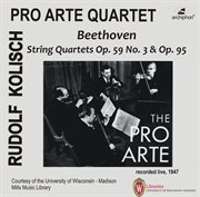 Beethoven : String Quartet Nos. 9 & 11 cover image
