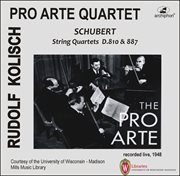 Schubert : String Quartets Nos. 14 & 15 cover image