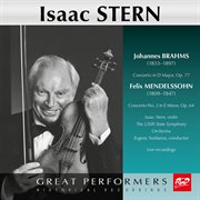 Brahms & Mendelssohn : Violin Concertos (live) cover image
