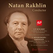 Nathan Rakhlin, Conductor : Schubert. Symphony No. 8 (unfinished) / Mendelssohn. Symphony No. 3 cover image