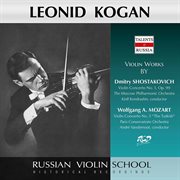 Shostakovich : Violin Concerto No. 1 In A Minor, Op. 77. Mozart. Violin Concerto No. 5 In A Major cover image