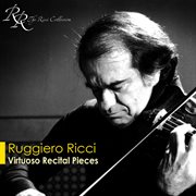 Violin Recital : Ricci, Ruggiero. Liszt, F. / Wieniawski, H. / Brahms, J. / Locatelli, P.a. / Pag cover image