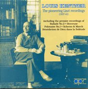 The Pioneering Liszt Recordings (recorded 1937-41) cover image