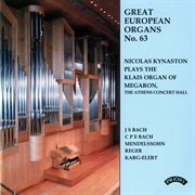 Great European Organs, Vol. 63 : The Athens Concert Hall cover image