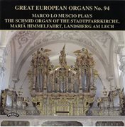 Great European Organs, Vol. 94 cover image