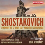 Shostakovich : Symphony No. 13. Part. De Profundis cover image