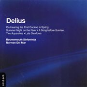 Delius : On Hearing The First Cuckoo In Spring, Summer Night On The River, A Song Before Sunrise, cover image