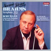 Brahms : Symphony No. 3. Schumann. Overture, Scherzo & Finale cover image