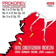 Prokofiev : Piano Concertos Nos. 1, 4 & 5 cover image