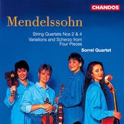 Mendelssohn : String Quartet No. 4, String Quartet No. 2 & Four Pieces For String Quartet cover image