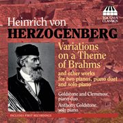 Herzogenberg : Works For 2 Pianos, Piano Duet, And Solo Piano cover image