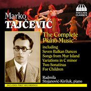 Tacjevic, M. : Piano Music (complete) cover image