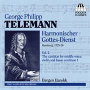 Telemann : Harmonischer Gottes. Dienst, Vol. 2 cover image